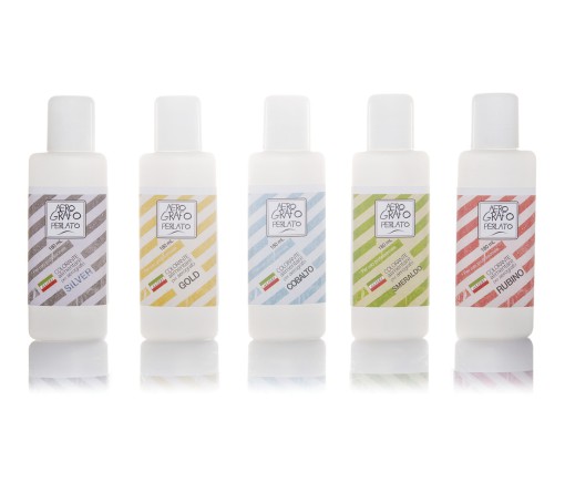 Colorante liquido per aerografo metallizzato-perlato