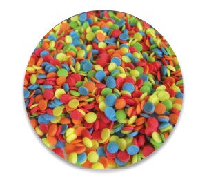 Coriandoli colorati